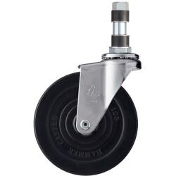 ハンマー パイプ差込自在ゴム車125mm 4206EX-R125