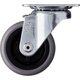 ハンマー プレート式キャスター Sシリーズ 自在 エラストマー車 65mm 420S-L65