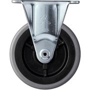 420SR-L75 [ハンマー プレート式キャスター Sシリーズ 固定 エラストマー車 75mm]