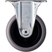420SRP-L65 [ハンマー プレート式キャスター Sシリーズ 固定 エラストマー車 65mm]