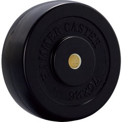 ハンマー S型用 ゴム一体車輪 樹脂ブッシュ入り 75mm 425S-R75