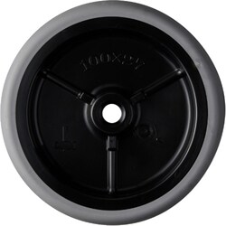 ハンマー E型エラストマー車輪 100mm 429E-L100