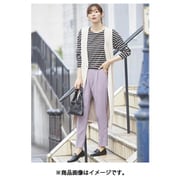 980095038 選べる自分サイズ!窮屈感0&上品細魅せパンツ 68/Lサイズ ライラック fr980095