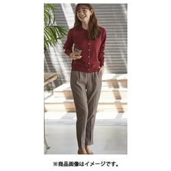 980095029 選べる自分サイズ！窮屈感0＆上品細魅せパンツ 68/Mサイズ グレイッシュモカ fr980095
