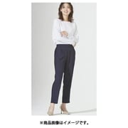 980095016 選べる自分サイズ!窮屈感0&上品細魅せパンツ 68/3Lサイズ ネイビー fr980095
