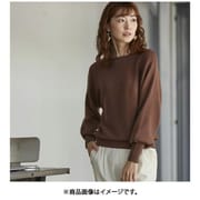 fr980107 [980107008 4つの機能付き！なめらかタッチのドルマンニット Lサイズ ブラウン]