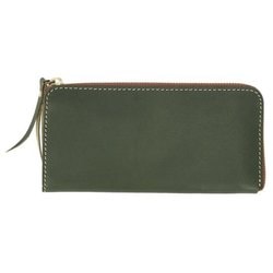 lah01 [LAH-01 LIBERO リベロ 栃木レザー L字束入れ 財布 GR]