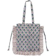 tmfrillbag [11724-750-452 フリルトートバッグ バッグ ラベンダー]