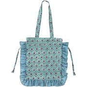 tmfrillbag [11724-750-453 フリルトートバッグ バッグ ミントグリーン]