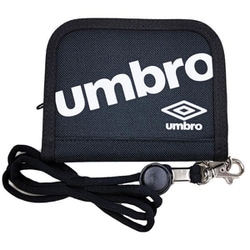 UM-30041 umbro ストラップ付ミニウォレット 財布 ななめロゴWH umwalletst