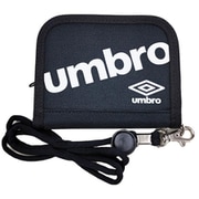 UM-30041 umbro ストラップ付ミニウォレット 財布 ななめロゴWH umwalletst