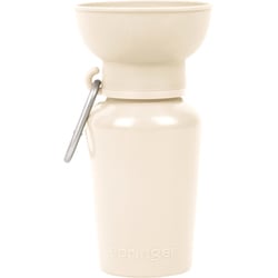 AutoPetMugFLIP 590ml ベージュ おしゃれ ペット 水筒 給水 移動 おさんぽ 6890049001