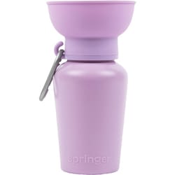 AutoPetMugFLIP 590ml ライラック おしゃれ ペット 水筒 給水 移動 おさんぽ 6890050001