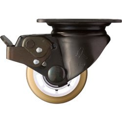 ハンマー 低床重荷重用旋回式ウレタン車輪（アルミホイール・ボールベアリング）65mm SP付 5451S-BAU65