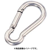 A-3058 [水本 ステンレス スナップフックB型 SUS316 線径4mm 長さ40mm]