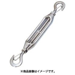 A3060 [水本 ステンレス 枠式ターンバックル外れ止め付（フック＆フック） 捻子径M20]