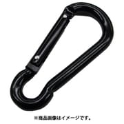 ALBE-5BK [水本 アルミスナップフックBE型 ブラック 線径4.5mm 長さ50mm]