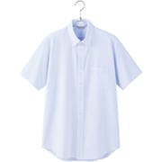 AZ634060-020-M [ピエ メンズ半袖ボタンダウンシャツAZ634060 サックス M]