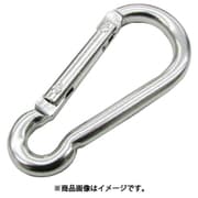 B-3006 [水本 アルミスナップフックBE型 シルバー 線径4.5mm 長さ50mm （1個入り）]