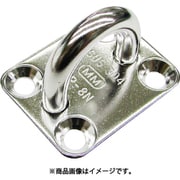 B-3070 [水本 ステンレス アイプレート（小ねじ付） 4mm]