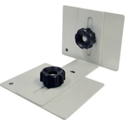 TP-7090G [ティーエフサービス 家具・キャビネット転倒防止粘着金具 ティープレート（グレー）2個入り 耐荷重約360kg（2個使用時）]
