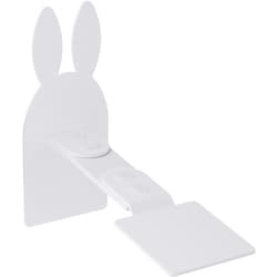 TRU-013F [ティーエフサービス 転倒防止粘着用金具 tafuca ラックフラット うさぎタイプ2個入り 袋詰めタイプ]
