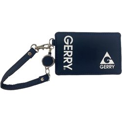 GES-0014 GERRY リール付パスケース パスケース ダブルプリントNV grpass