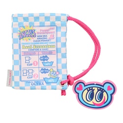 ANGEL BLUE ショッパー型巾着 BLUE