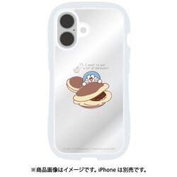 DR-137B [iPhone 16用 クリスタルクリアケース ドラえもん どら焼き]