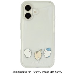 CK-55B [iPhone 16用 IIIIfitクリアケース ちいかわ 集合]