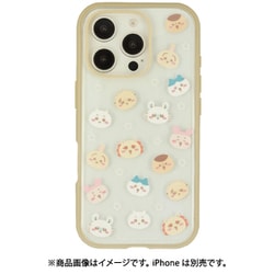 CK-56A [iPhone 16 Pro用 IIIIfitクリアケース ちいかわ 総柄]