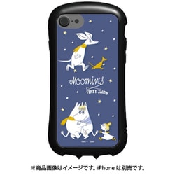MMN-225B [iPhone SE（第3世代/第2世代）/8/7/6s/6対応 ハイブリッドクリアケース ムーミン FIRST SNOW Bタイプ]