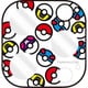 POKE-962B [iPhone 16 Pro/16 Pro Max/15 Pro/15 Pro Max/14 Pro/14 Pro Max対応 カメラカバー ポケットモンスター ボール柄]