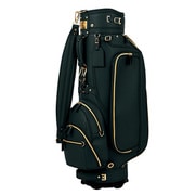 CBC-135 [キャディバッグ mastrotto 本革 EXECUTIVE BAG GOLD Ver.[イタリア製] BK]