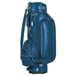 CBC-145 [キャディバッグ 総本革 EXECUTIVE BAG SV Ver.[日本製] BL]