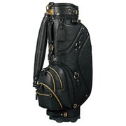 CBC-147 [キャディバッグ 総本革 PREMIUM BAG GD Ver.[日本製] BK]