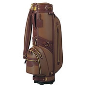 CBC-155 [キャディバッグ 総本革WINWIN SPIRITS BAG GD Ver.[日本製] BW]