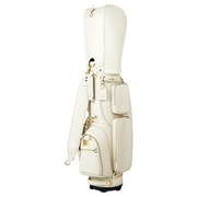 CBC-160 [キャディバッグ 総本革CHALLENGE BAG GD Ver.[日本製] OFF WH]