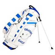 CB-139 [キャディバッグ ENJOY GOLF Pearl NEW STAND BAG WH]