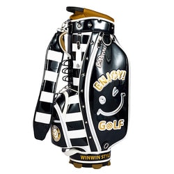 CB-143 [キャディバッグ ENJOY GOLF Pearl NEW CART BAG BK]
