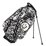 CB-166 [キャディバッグ GET BIRDIE！ CAMO STAND BAG WH]
