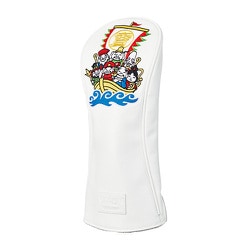 HC-401 [ヘッドカバー 七福神/SEVEN GODs DW用 HEAD COVER（PUレザー） WH]