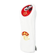 HC-403 [ヘッドカバー だるま/DARUMA DW用 HEAD COVER（PUレザー） WH]