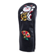 HC-404 [ヘッドカバー HAPPY CATs DW用 HEAD COVER（PUレザー） BK]