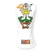 HC-407 [ヘッドカバー CADDY BEAR DW用 HEAD COVER（PUレザー） WH]