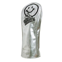 HC-414 [ヘッドカバー GET BIRDIE！ DW用 HEAD COVER（PUパールエナメル） SV]