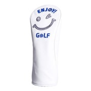 HC-417 [ヘッドカバー ENJOY GOLF DW用 HEAD COVER（PUレザー） WH]