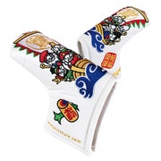PCB-401 [パターカバー 七福神/SEVEN GODs PUTTER COVER ブレードタイプ（PUレザー） WH]