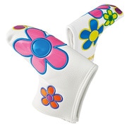 PCB-410 [パターカバー COLORFUL DAISY PUTTER COVER ブレードタイプ（PUレザー） WH]