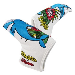PCB-412 [パターカバー SPLASH DOLPHIN PUTTER COVER ブレードタイプ（PUレザー）]